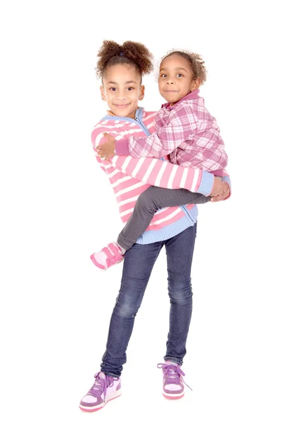 Little girls sisters — Stock Photo, Image