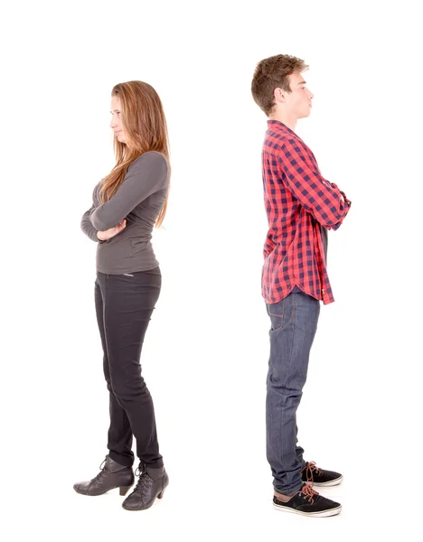 Frustrated angry couple — Stock Photo, Image