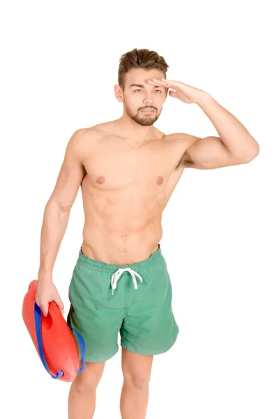 Lifeguard Handsome man — Stock Photo, Image