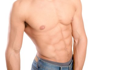 Yakışıklı genç adam.