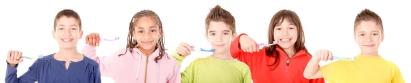 Brushing teeth — Stock Photo, Image