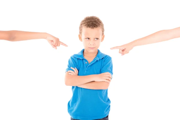 Wütender Junge — Stockfoto