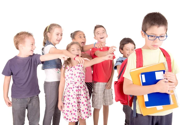 Kids bullying other — Stock Photo, Image