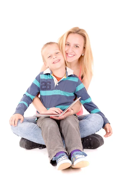 Hermano y hermana — Foto de Stock