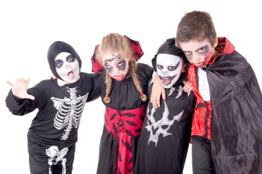 Cadılar Bayramı'nda çocuk