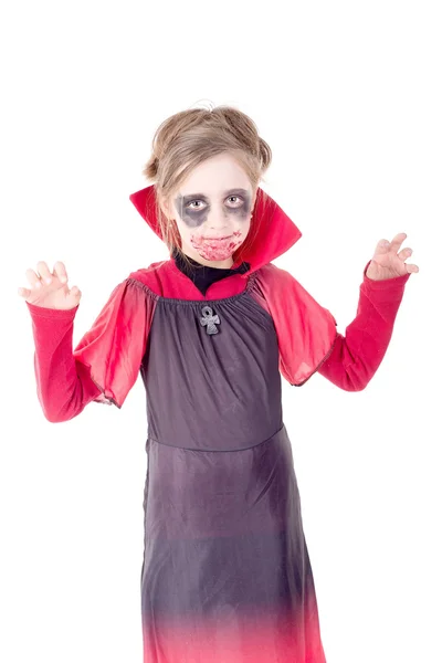 Kid op halloween — Stockfoto