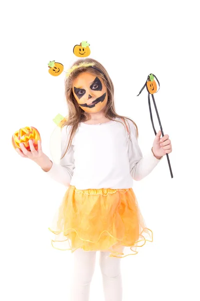 Kind zu Halloween — Stockfoto