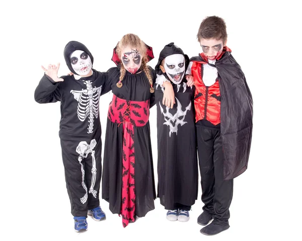 Kid op halloween — Stockfoto