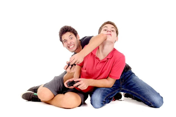 Teenage boys posing — Stock Photo, Image