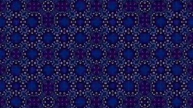 Renkli Psikedelik Desenler Döngü Arkaplanı. Bu soyut geometrik kaleydoskop videoları etkinliğiniz, partiniz, müzik videonuz, konseriniz, video sanatınız, partileriniz ve trans etkinlikleriniz için mükemmeldir..