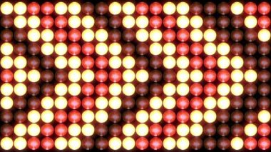 Duvar Alet Çantası Yanıp sönen Işıklar VJ