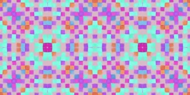 Renk Deseni Kaleydoskop Arkaplan Döngüsü