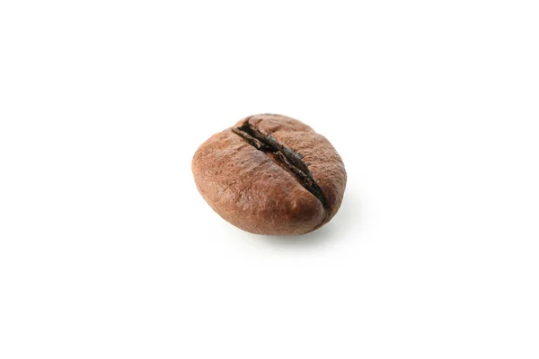 Egy Kávé Mag Izolált Fehér Alapon — Stock Fotó