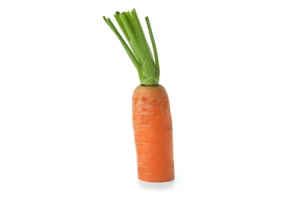 Half Carrot Isolated White Background — Stock Photo, Image