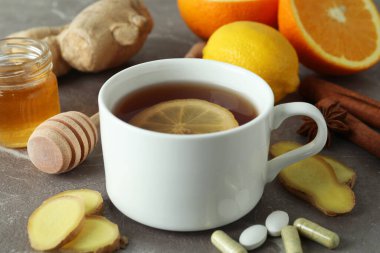 Alternatif soğuk tedavi kavramı, kapatın.