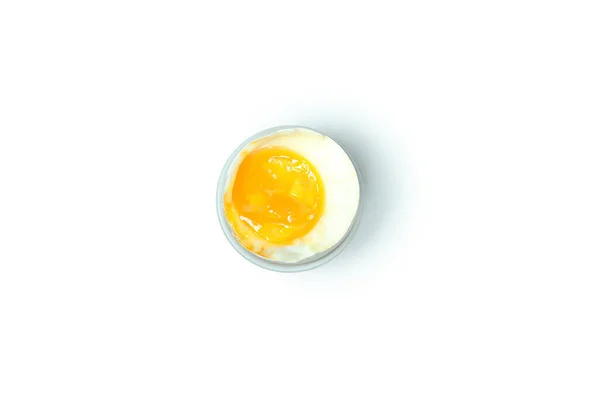 Tasty Boiled Egg Isolated White Background — Stock Photo, Image