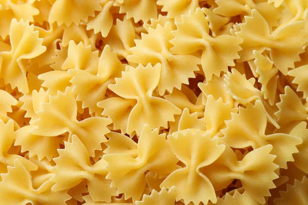 Uncooked Pasta Whole Background Close — Stock Photo, Image