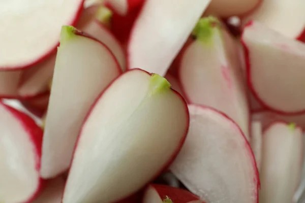 Fresh Red Radish Whole Background Close — Stock Photo, Image