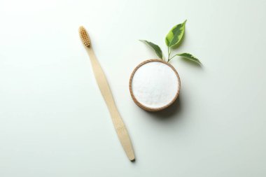 Beyaz arka planda izole edilmiş hindistan cevizi saksıları