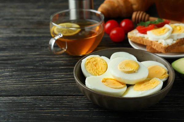 위에서 맛있는 식사에 — 스톡 사진