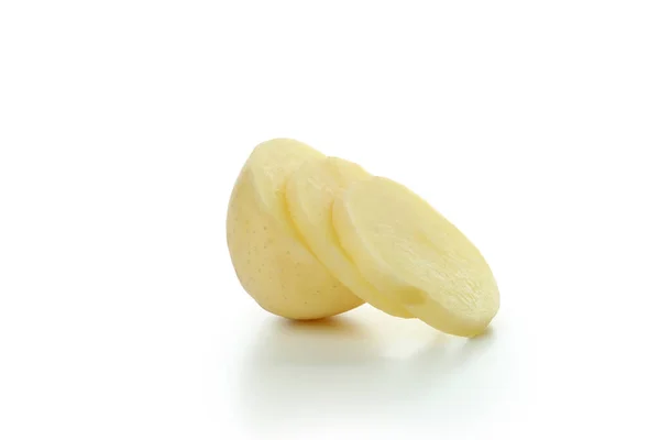 Tasty Young Potato Isolated White Background — Stock Photo, Image