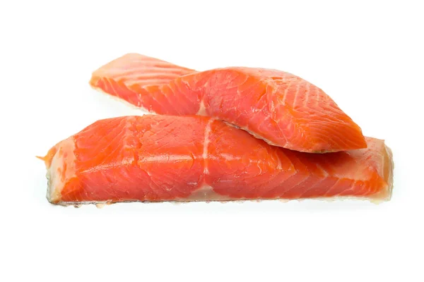 白を基調とした新鮮な生鮭 — ストック写真