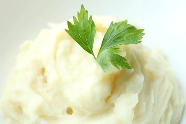 Lekkere Verse Aardappelpuree Close — Stockfoto