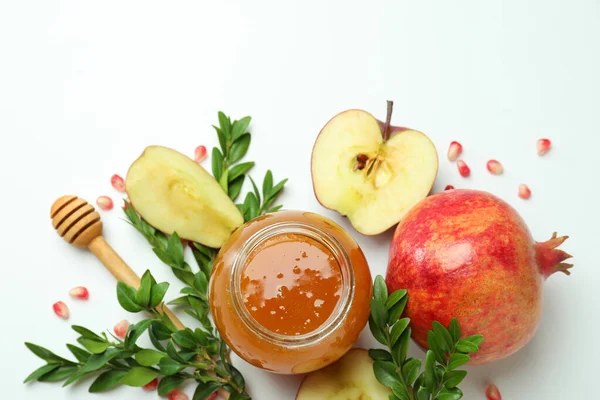 Yahudi Yeni Yılı Kavramı Rosh Hashanah — Stok fotoğraf