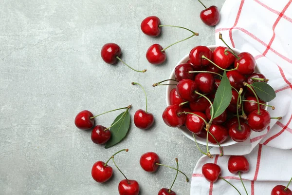Concept Sweet Berry Red Cherry — Stock Photo, Image