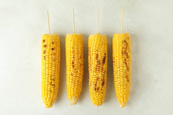 Concept Tasty Food Grilled Corn — Stock Photo, Image