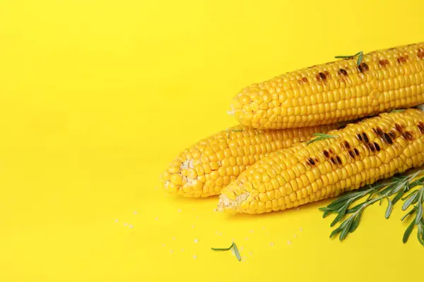 Concept Tasty Food Grilled Corn — Stock Photo, Image