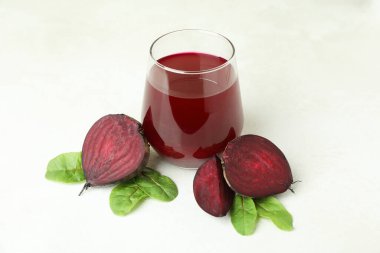 Pancar suyu ile sağlıklı içecek kavramı