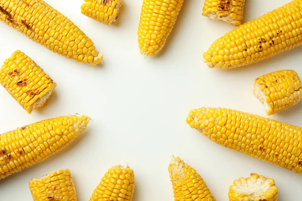 Concept Tasty Food Grilled Corn — Stock Photo, Image