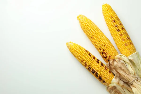 Концепція Смачної Їжі Кукурудзою Грилі — стокове фото
