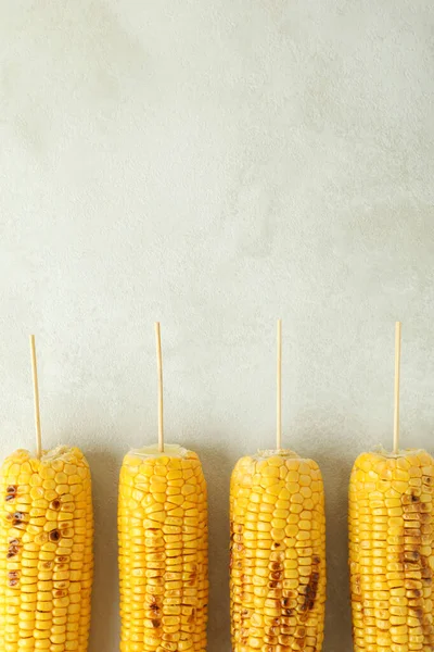 Concept Tasty Food Grilled Corn — Stock Photo, Image