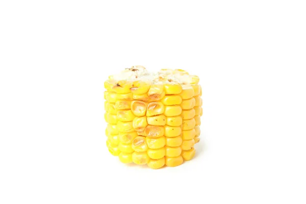 Tasty Grilled Corn Isolated White Background — Stock Photo, Image