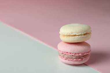 Lezzetli kurabiyeli tatlı kavramı