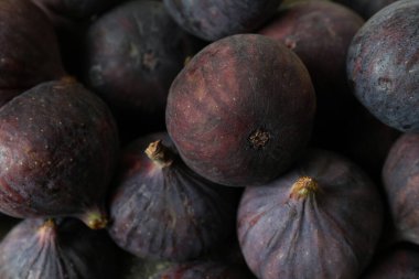 Olgunlaşmış incir arka planda, kapat