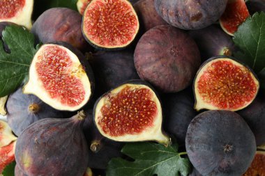 Olgunlaşmış incir arka planda, kapat