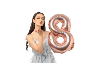 Kadınlar Günü kadınların küresel başarılarını kutluyor, izole, PNG