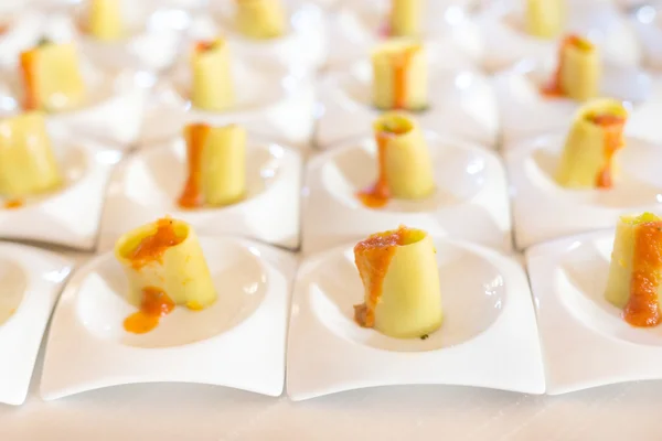 Assortiment amuse-gueule et finger food — Photo