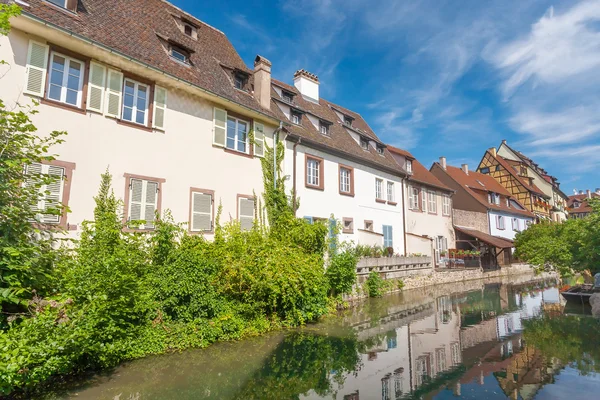 Colmar, Petit Velence, Franciaország. — Stock Fotó