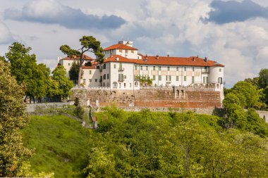 Castle Masino; Piedmont; İtalya; Turin,
