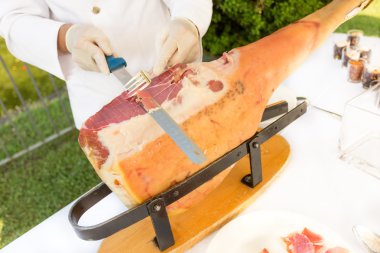 Şef dilimleri ham ham