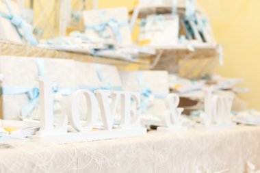 Düğün şekeri büfe