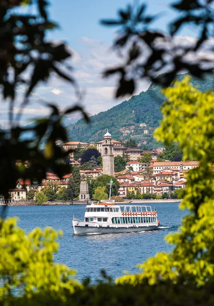 Stresa озера Маджоре Італії — стокове фото