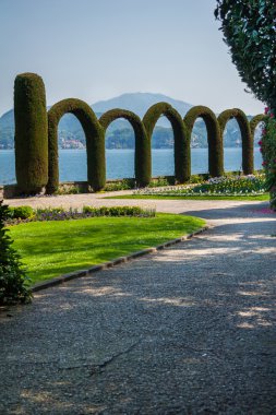 Villa Pallavicino, Stresa Piedmont, İtalya 17 Nisan 2015