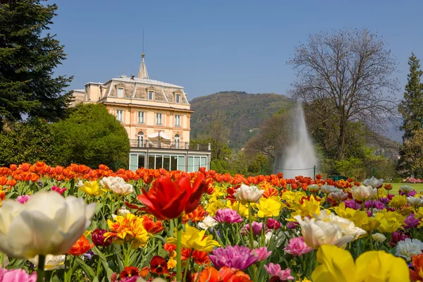 Villa Taranto, Piamonte, Italia 12 mayo 2015 — Foto de Stock