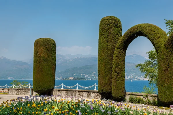 Villa Pallavicino, Stresa Piemont, Itálie 17 dubna 2015 — Stock fotografie