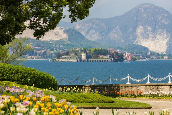 Villa Pallavicino, Stresa Piemonte, Italien 17 April 2015 — Stockfoto